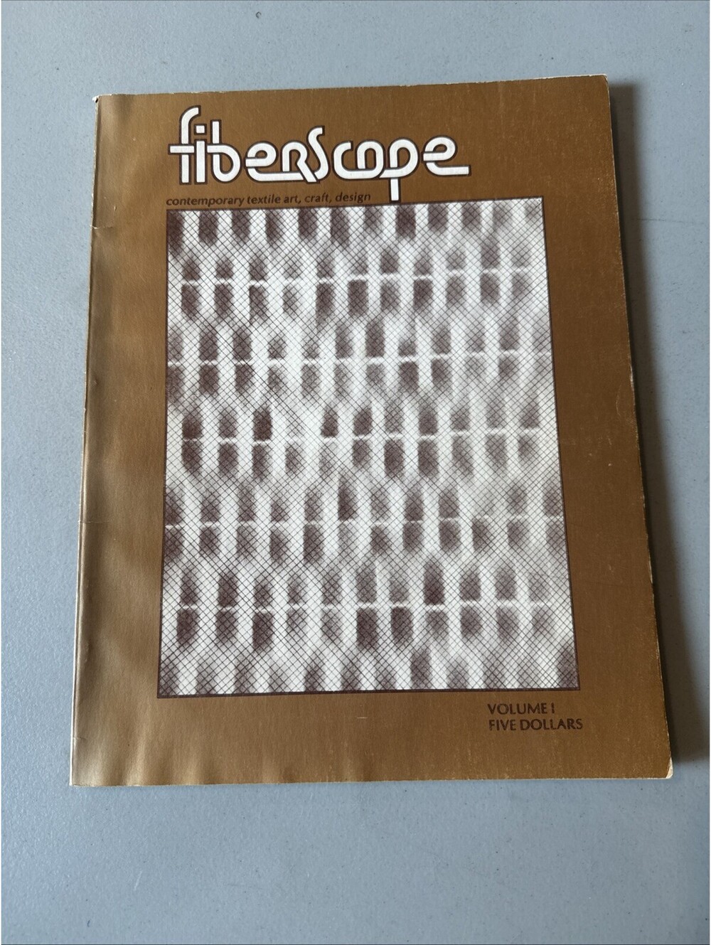 Ultra Rare Volume 1 Fiber Scope Art Weaving Textile Vintage Magazine 1979 HTF